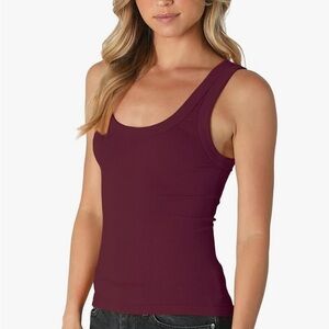 Nikibiki Burgundy Tank Top